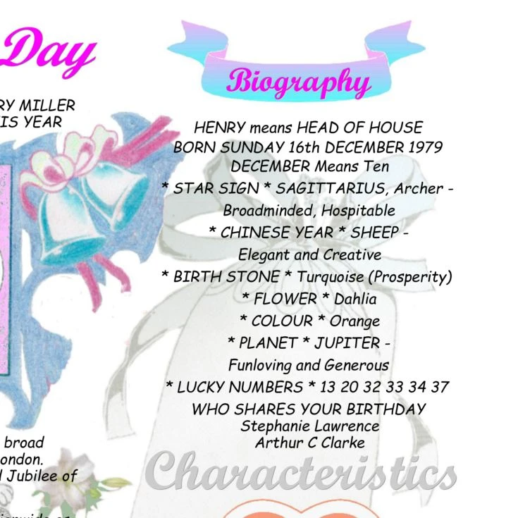 10th Anniversary (Tin) Wedding Day Chart Framed Print 7 10th Anniversary (Tin) Wedding Day Chart Framed Print - Image 5