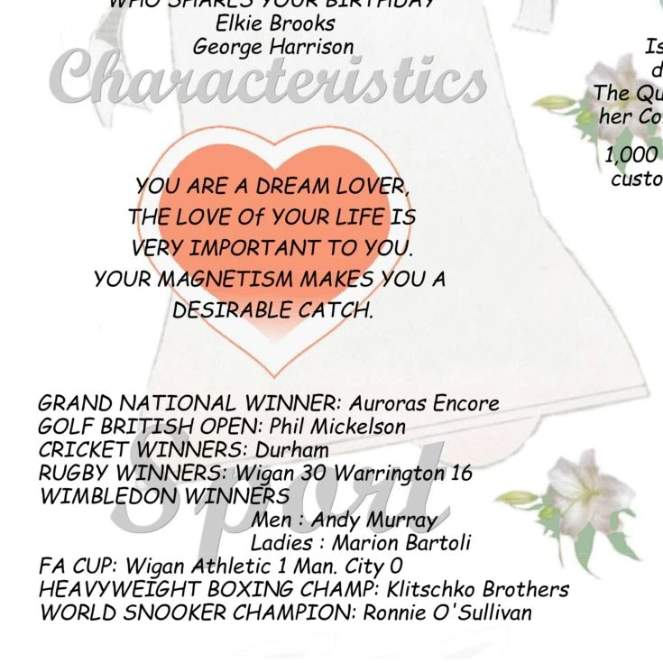 10th Anniversary (Tin) Wedding Day Chart Framed Print 8 10th Anniversary (Tin) Wedding Day Chart Framed Print - Image 6