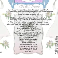 1st Anniversary (Paper) Wedding Day Chart Framed Print 14 1st Anniversary (Paper) Wedding Day Chart Framed Print -Cheap Gifts Store 735x735 fitbox 1st anniversary paper wedding day chart 3