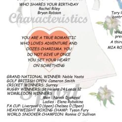 1st Anniversary (Paper) Wedding Day Chart Framed Print 17 1st Anniversary (Paper) Wedding Day Chart Framed Print -Cheap Gifts Store 735x735 fitbox 1st anniversary paper wedding day chart 6