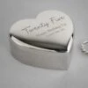 Personalised Silver Plated 25th Birthday Heart Trinket Box 2 Personalised Silver Plated 25th Birthday Heart Trinket Box -Cheap Gifts Store 735x735 fitbox 25th birthday heart trinket box 1