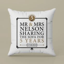 Personalised 5th Anniversary Sharing The Sofa Cushion -Cheap Gifts Store 735x735 fitbox 5th anniversary sharing the sofa cushion 2