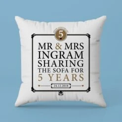 Personalised 5th Anniversary Sharing The Sofa Cushion -Cheap Gifts Store 735x735 fitbox 5th anniversary sharing the sofa cushion 4