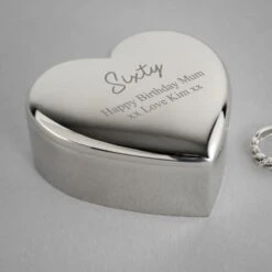 Personalised Silver Plated 60th Birthday Heart Trinket Box 11 Personalised Silver Plated 60th Birthday Heart Trinket Box -Cheap Gifts Store 735x735 fitbox 60th birthday heart trinket box 1 1