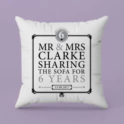 Personalised 6th Anniversary Sharing The Sofa Cushion -Cheap Gifts Store 735x735 fitbox 6th anniversary sharing the sofa cushion 3