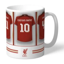 Personalised Liverpool Dressing Room Mug