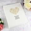 Personalised Gold Damask Heart Traditional Photo Album -Cheap Gifts Store 735x735 fitbox P101209