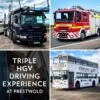 HGV Triple Drive At Prestwold