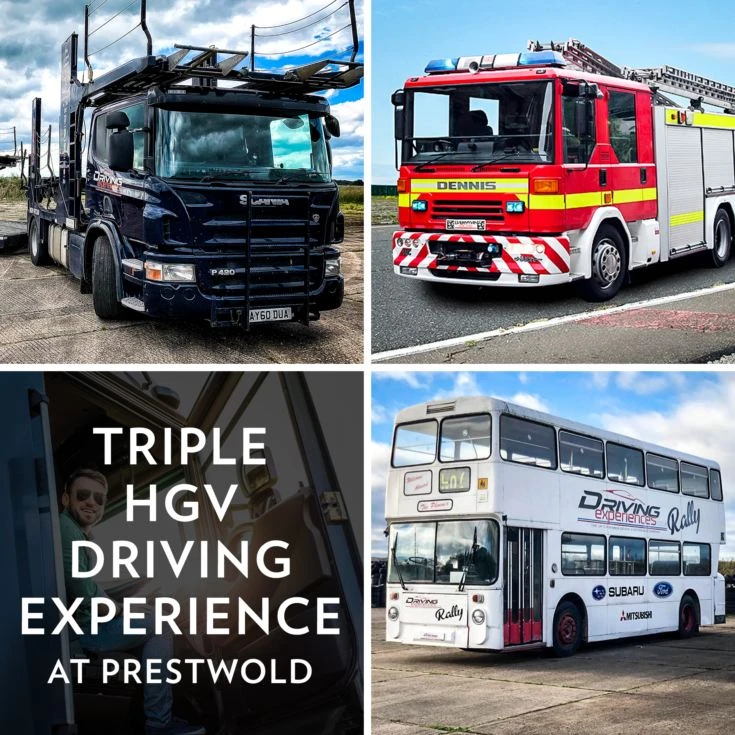 HGV Triple Drive At Prestwold 3 HGV Triple Drive At Prestwold