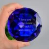 Engraved Blue Diamond Shaped Paperweight -Cheap Gifts Store 735x735 fitbox blue paperweight 21