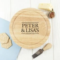Personalised Couple Cheese Board