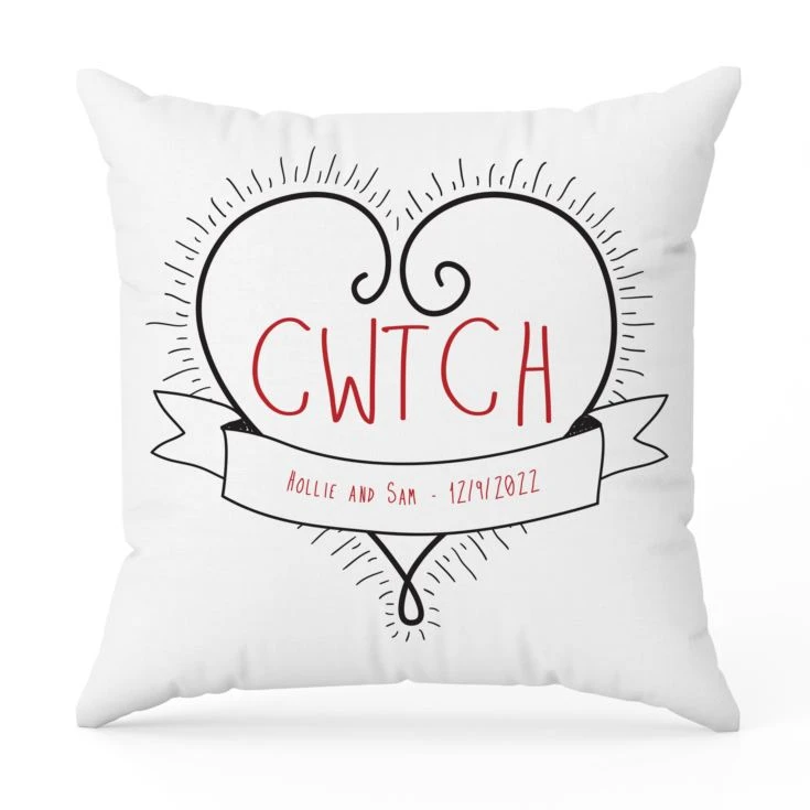 Personalised Cwtch Cushion 4 Personalised Cwtch Cushion - Image 2