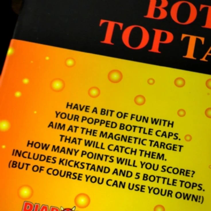 Magnetic Bottle Cap Dartboard 12 Magnetic Bottle Cap Dartboard - Image 10