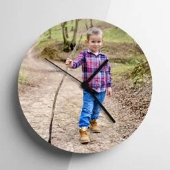 Personalised Photo Clock -Cheap Gifts Store 735x735 fitbox fmc852 photo white wooden clock 41