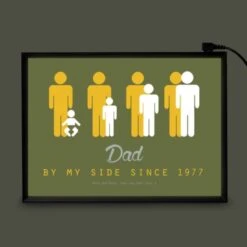 Personalised Dad By My Side Light Box 15 Personalised Dad By My Side Light Box -Cheap Gifts Store 735x735 fitbox fmg1907 dad by my side light box 4