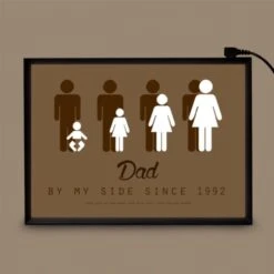 Personalised Dad By My Side Light Box 16 Personalised Dad By My Side Light Box -Cheap Gifts Store 735x735 fitbox fmg1907 dad by my side light box 5