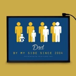 Personalised Dad By My Side Light Box 17 Personalised Dad By My Side Light Box -Cheap Gifts Store 735x735 fitbox fmg1907 dad by my side light box 6