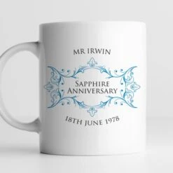 Pair Of Personalised Sapphire Anniversary Mugs -Cheap Gifts Store 735x735 fitbox fmg3636 fmg3821 pair of sapphire anniversary mugs 3