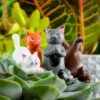 Pack Of 4 Mini Plant Pot Yoga Cats 2 Pack Of 4 Mini Plant Pot Yoga Cats -Cheap Gifts Store 735x735 fitbox gir238 plant pot yoga cats 1