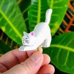 Pack Of 4 Mini Plant Pot Yoga Cats -Cheap Gifts Store 735x735 fitbox gir238 plant pot yoga cats 6