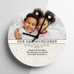 Personalised Grandparents Photo Upload Clock 10 Personalised Grandparents Photo Upload Clock -Cheap Gifts Store 735x735 fitbox grandparents photo upload clock 4