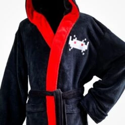 Space Invaders Men's Bathrobe