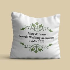 Personalised Emerald Anniversary Cushion 11 Personalised Emerald Anniversary Cushion -Cheap Gifts Store 735x735 fitbox had246 emerald anniversary cushion 4