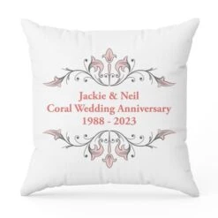Personalised Coral Anniversary Cushion -Cheap Gifts Store 735x735 fitbox had251 had318 coral anniversary cushion 6