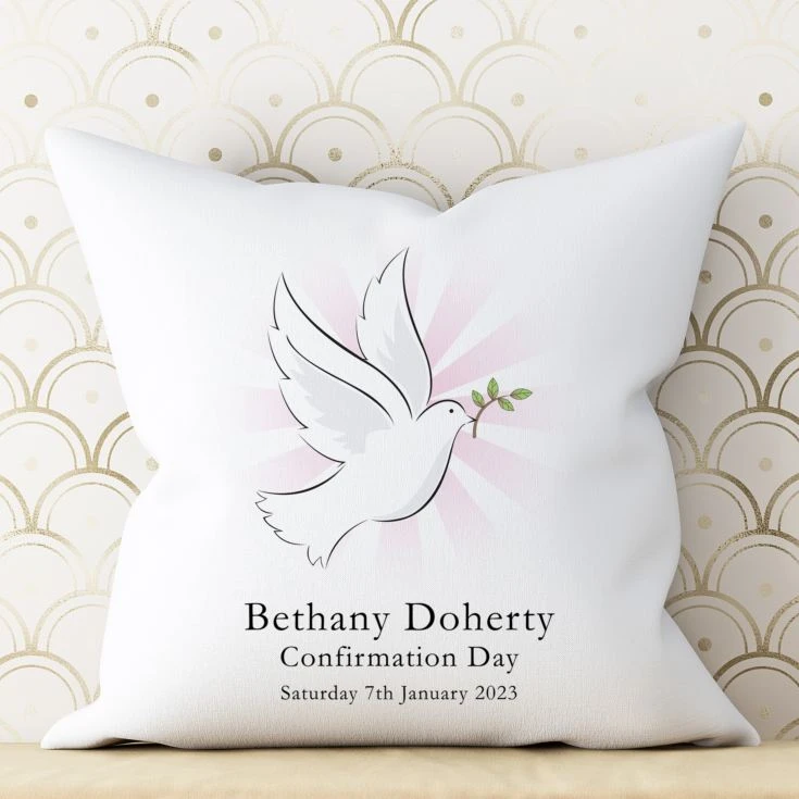 Personalised Confirmation Day Cushion 4 Personalised Confirmation Day Cushion - Image 2