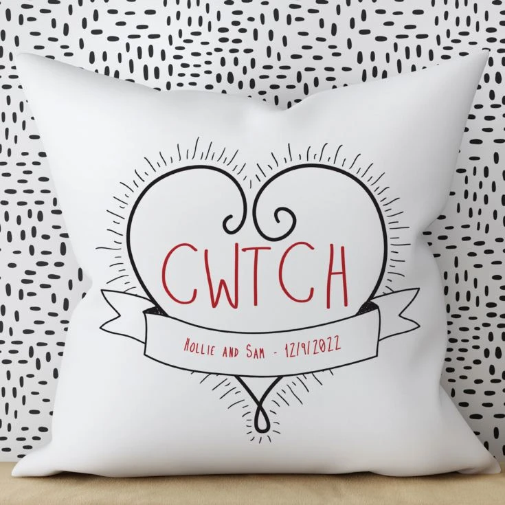 Personalised Cwtch Cushion 3 Personalised Cwtch Cushion