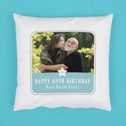 Personalised 60th Birthday Blue Photo Upload Cushion -Cheap Gifts Store 735x735 fitbox had287 60th birthday blue photo upload cushion 1 1