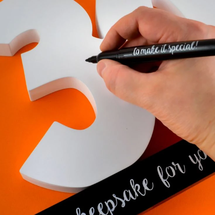 30th Birthday Signature Numbers And Pen 5 30th Birthday Signature Numbers And Pen - Image 3