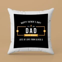 Personalised Luxury Daddy Black Cushion -Cheap Gifts Store 735x735 fitbox luxury daddy black cushion 11 1