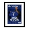 Personalised Chelsea Magazine Cover - Framed