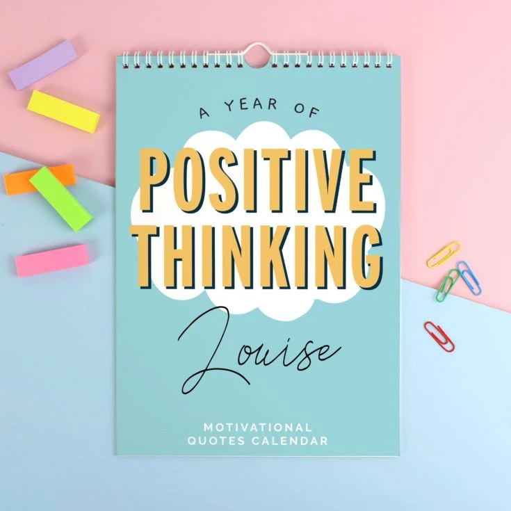 Personalised A4 Motivational Quotes Calendar 3 Personalised A4 Motivational Quotes Calendar