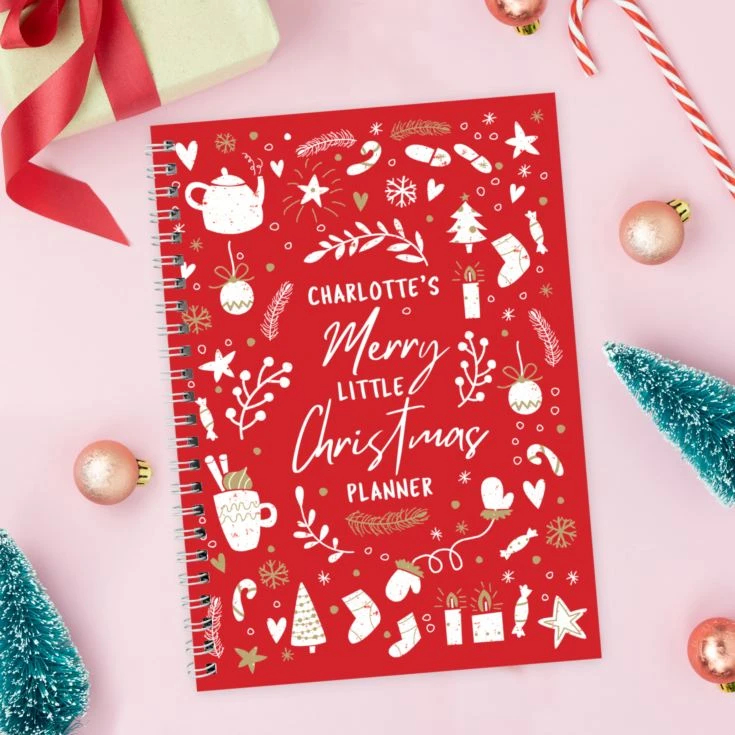 Personalised Christmas A5 Planner 3 Personalised Christmas A5 Planner