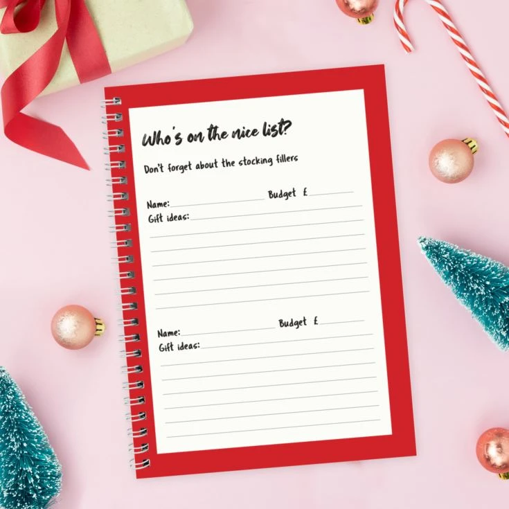 Personalised Christmas A5 Planner 4 Personalised Christmas A5 Planner - Image 2