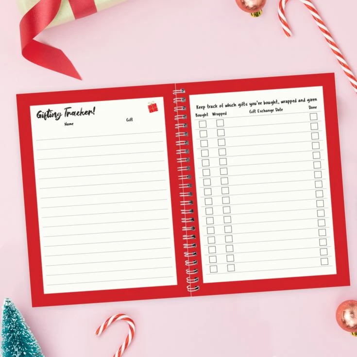 Personalised Christmas A5 Planner 5 Personalised Christmas A5 Planner - Image 3
