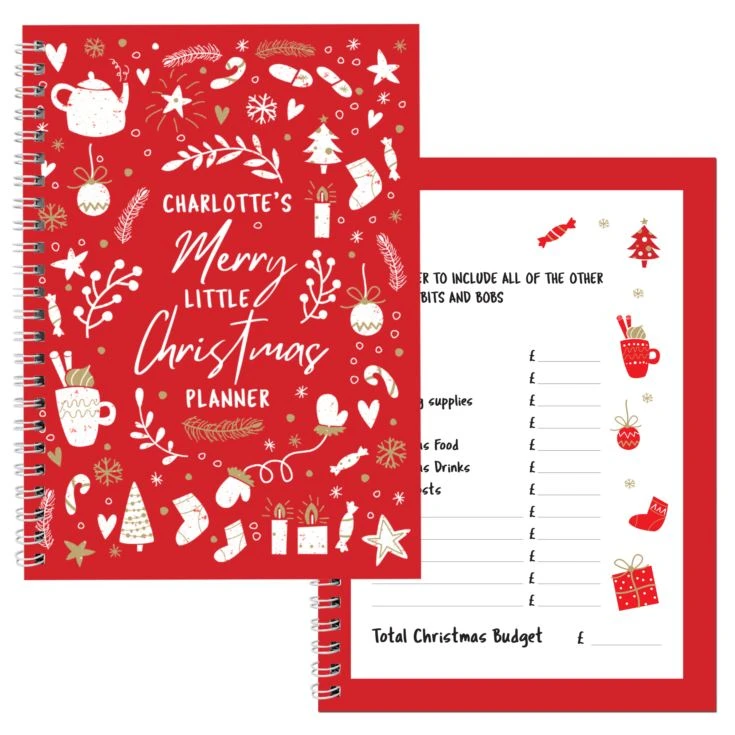 Personalised Christmas A5 Planner 7 Personalised Christmas A5 Planner - Image 5