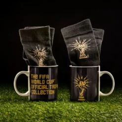 FIFA Mug And Socks - Black And Gold