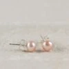 Blush Pink Pearl Stud Earrings -Cheap Gifts Store 735x735 fitbox pearl studs 54970 26206