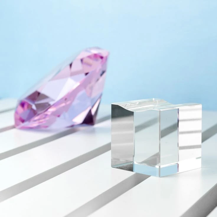 Personalised Pink Diamond Paperweight 5 Personalised Pink Diamond Paperweight - Image 3