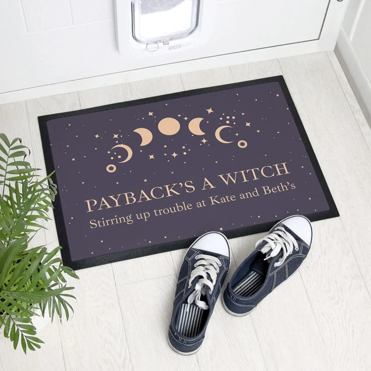 Personalised Celestial Moon Phase Indoor Doormat 4 Personalised Celestial Moon Phase Indoor Doormat - Image 2