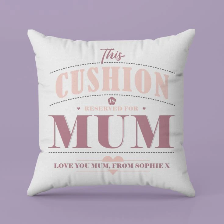 Personalised Pair Of Mum & Dad Cushions 6 Personalised Pair Of Mum & Dad Cushions - Image 4