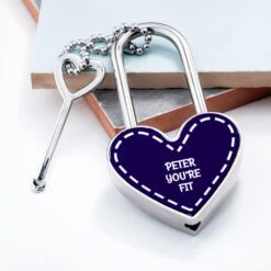 Personalised Parisienne Heart Padlock -Cheap Gifts Store 735x735 fitbox personalised parisienne heart padlock 3