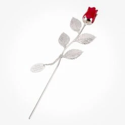Personalised Silver Plated Rose With Red Bud -Cheap Gifts Store 735x735 fitbox personalised silver plated rose with red bud 3