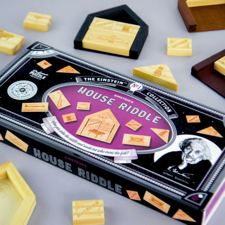 Einstein House Riddle Puzzle 3 Einstein House Riddle Puzzle