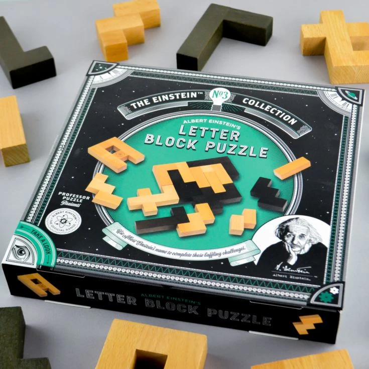 Einstein Letter Block Puzzle 3 Einstein Letter Block Puzzle