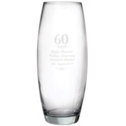 Personalised 60th Anniversary Vase -Cheap Gifts Store 735x735 fitbox pmc1559 60th anniversary vase