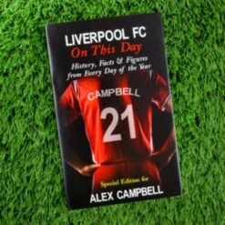 Personalised Liverpool FC Book